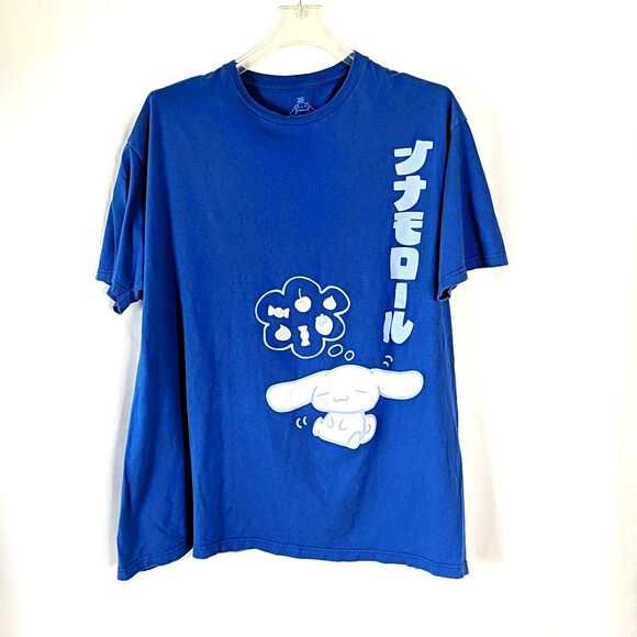 CinnamoRoll Sanrio Blue T-shirt Women Size 2X Ripple Junction 2023 Hello Kitty - Picture 1 of 7